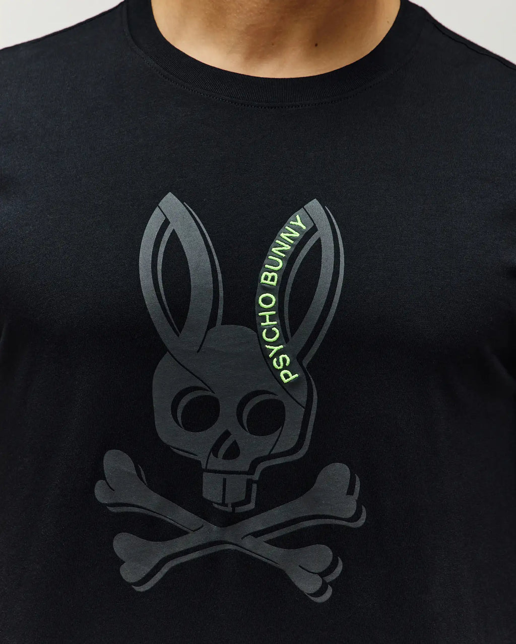 Premium MENS SERGE EMBROIDERED BUNNY GRAPHIC TEE