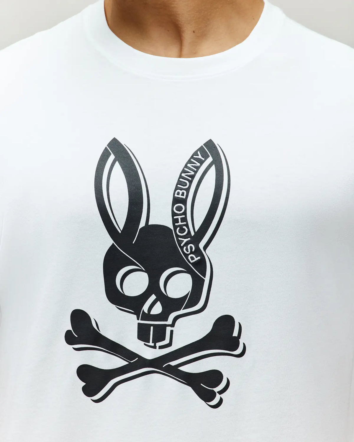 Premium MENS SERGE EMBROIDERED BUNNY GRAPHIC TEE
