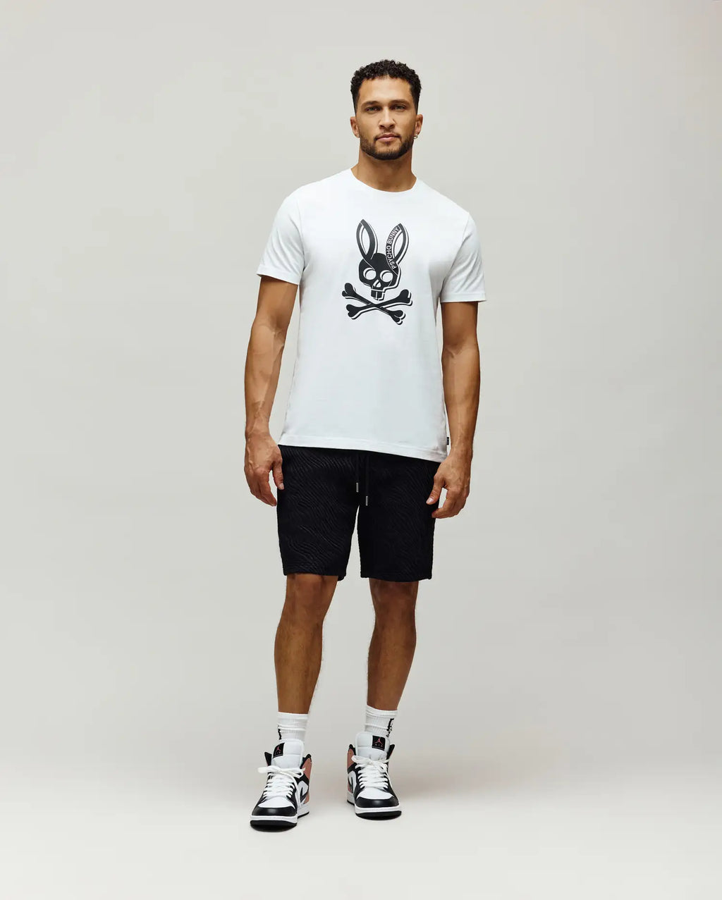 Premium MENS SERGE EMBROIDERED BUNNY GRAPHIC TEE