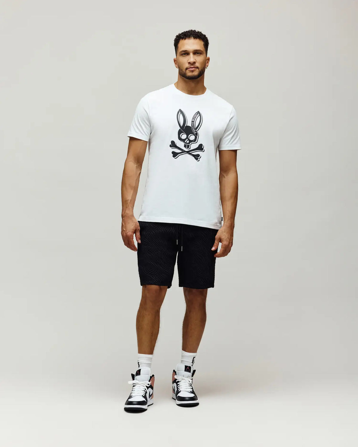 Premium MENS SERGE EMBROIDERED BUNNY GRAPHIC TEE