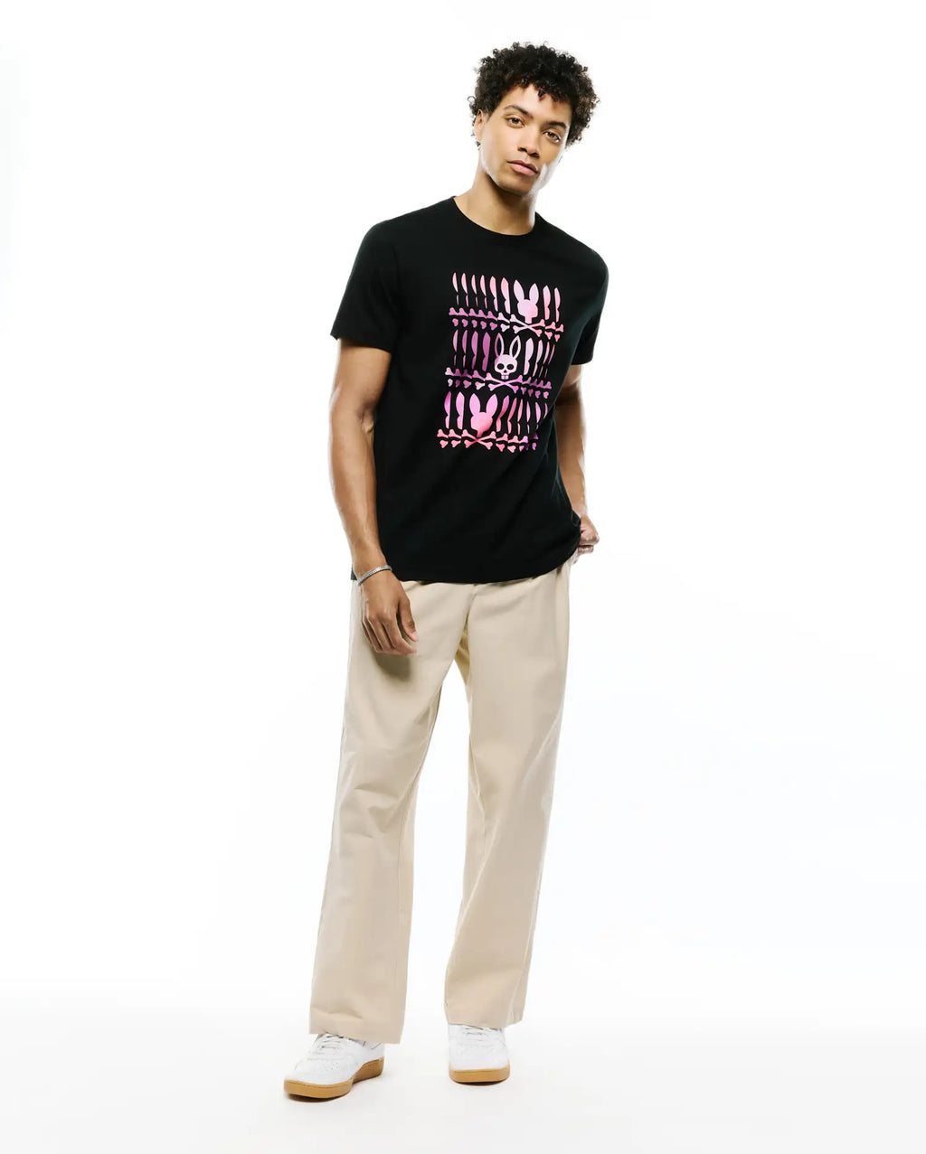 Premium MENS LEWIS PIMA COTTON GRAPHIC TEE