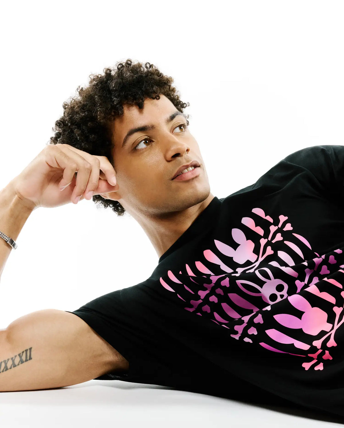 Premium MENS LEWIS PIMA COTTON GRAPHIC TEE