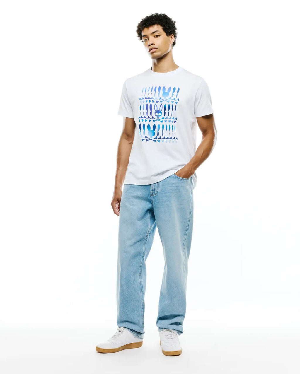 Premium MENS LEWIS PIMA COTTON GRAPHIC TEE