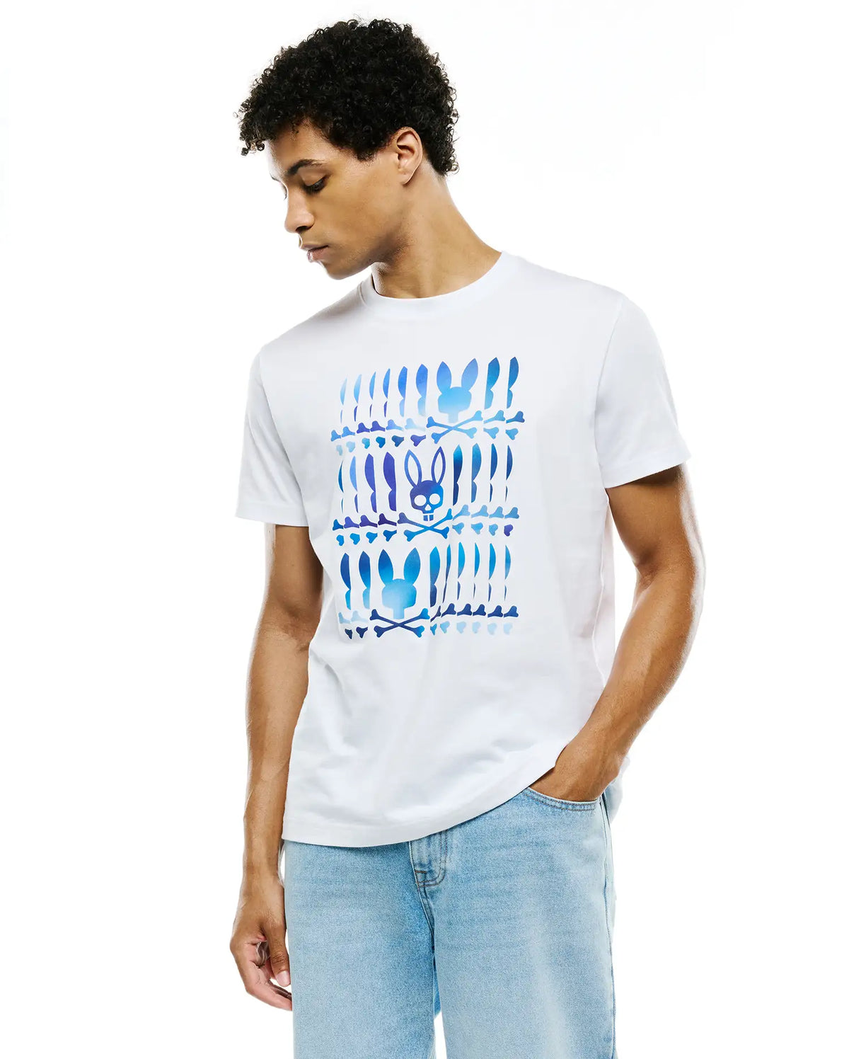 Premium MENS LEWIS PIMA COTTON GRAPHIC TEE