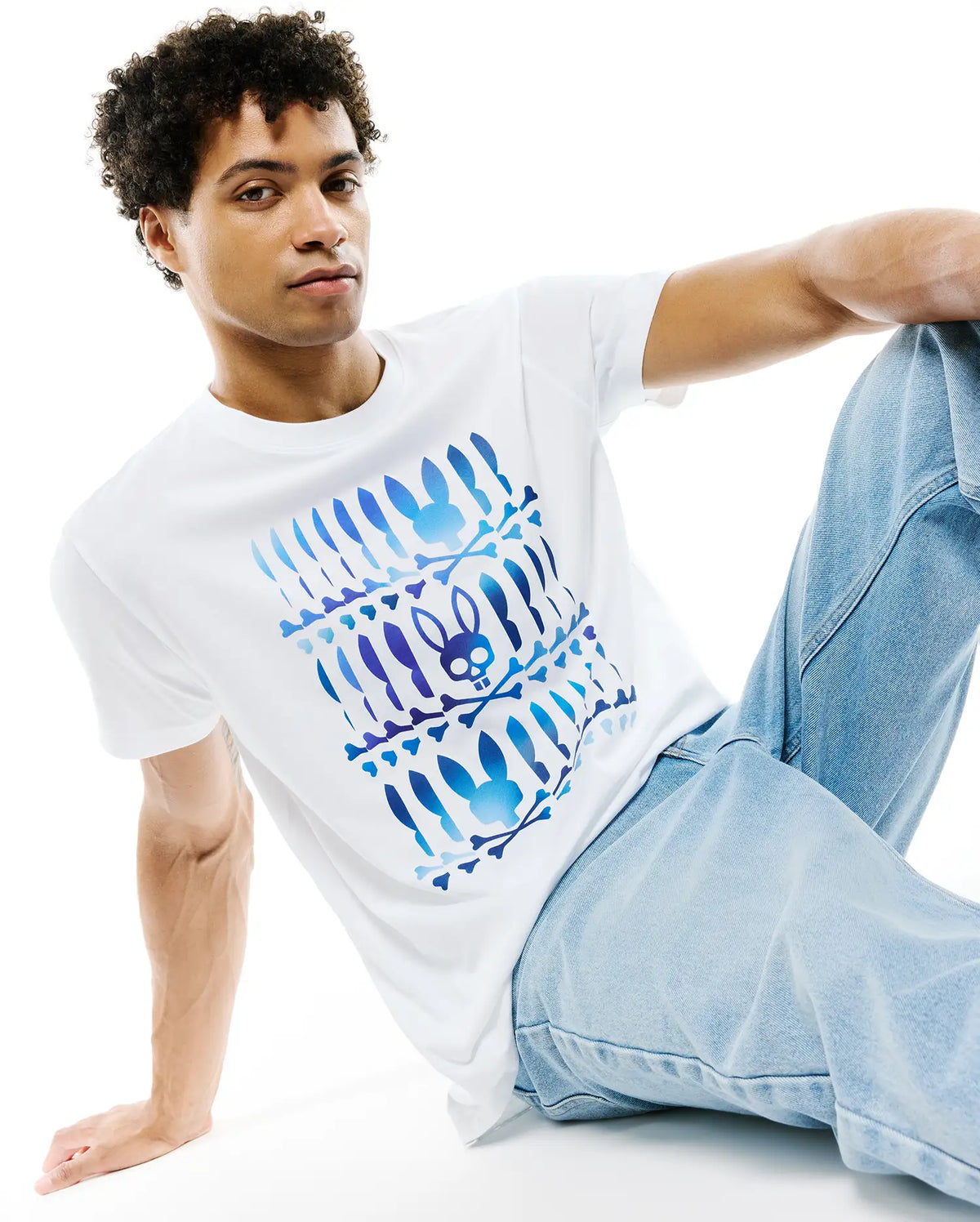 Premium MENS LEWIS PIMA COTTON GRAPHIC TEE