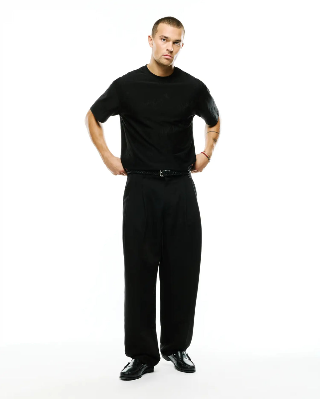 Premium MENS LENNY RELAXED JACQUARD TEE