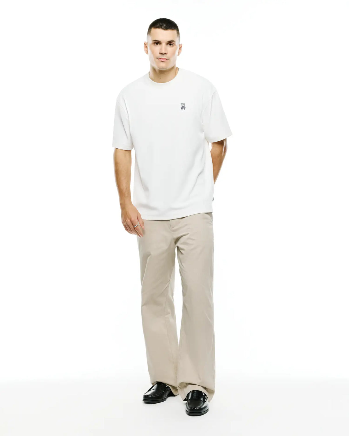 Premium MENS NASIR TEXTURED OVERSIZED-FIT TEE