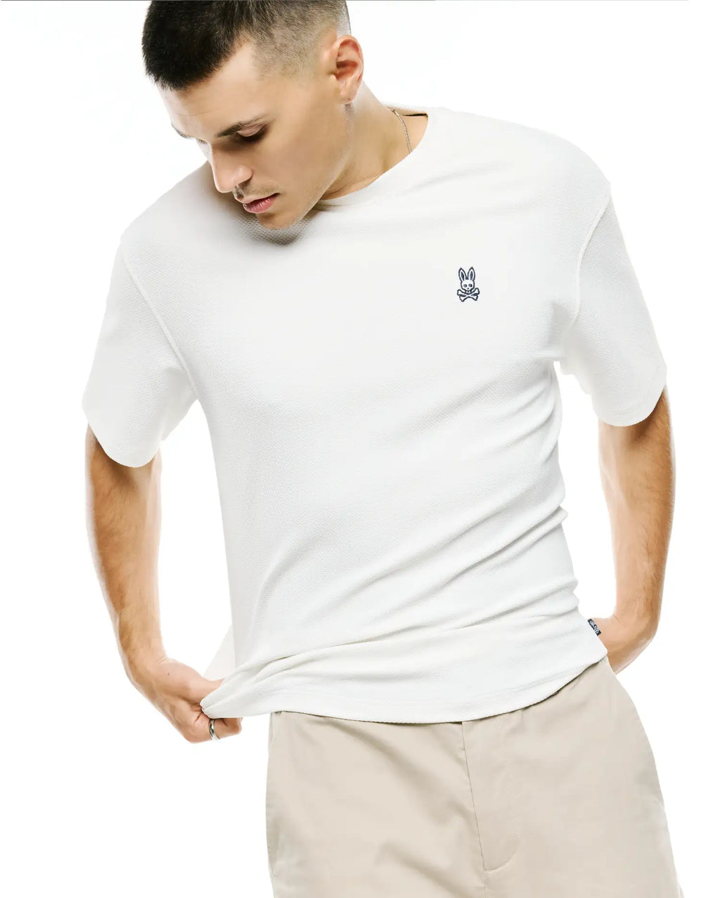 Premium MENS NASIR TEXTURED OVERSIZED-FIT TEE