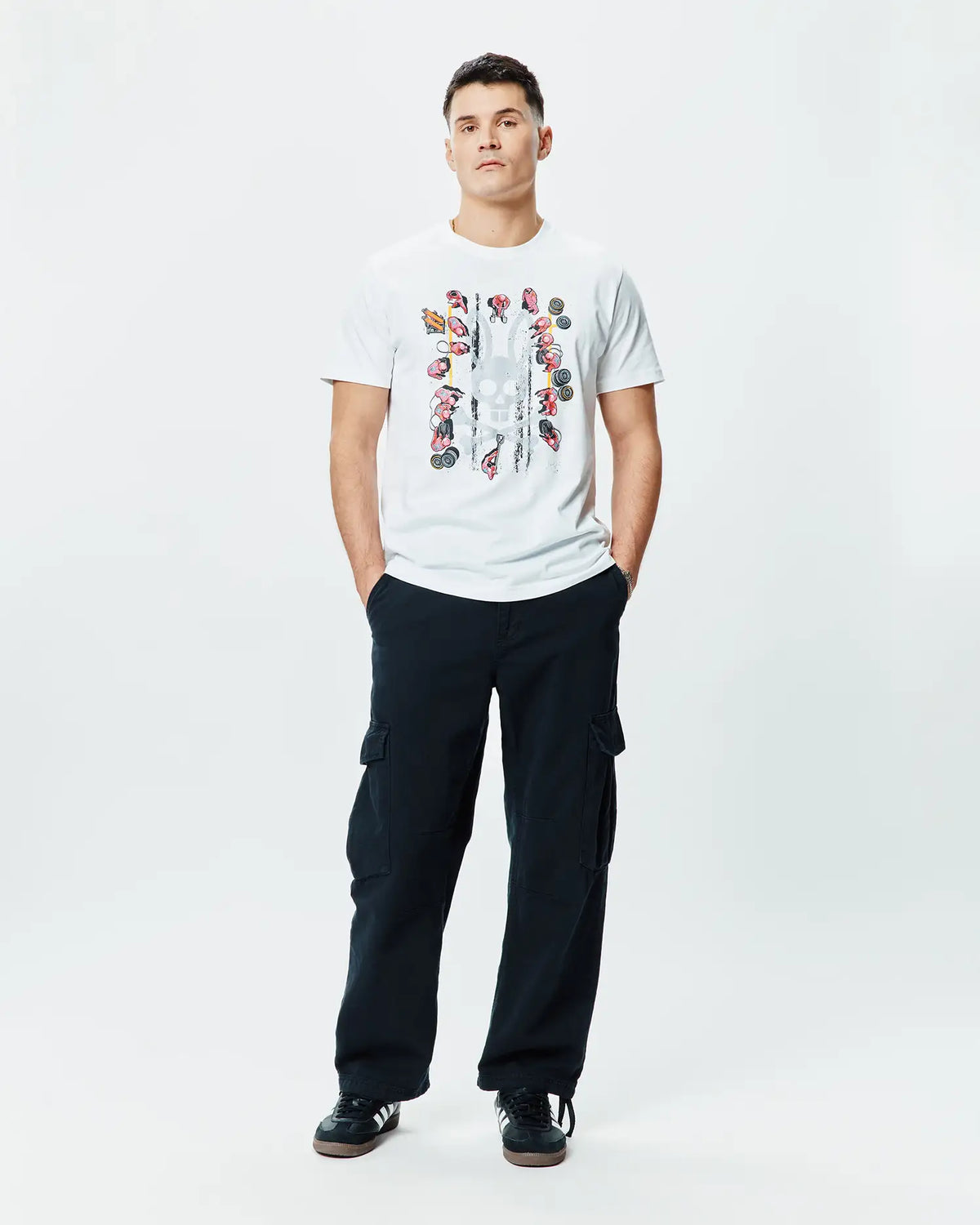 Premium MENS RACE BUNNY GRAPHIC TEE
