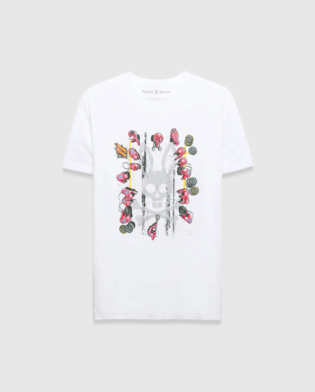 Premium MENS RACE BUNNY GRAPHIC TEE