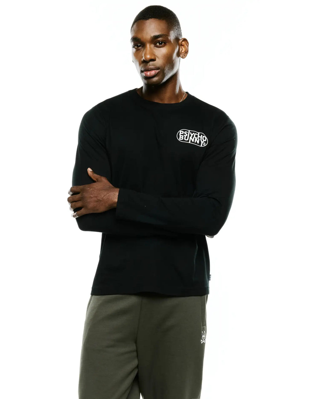 Premium MENS DARIEL LONG SLEEVE GRAPHIC TEE