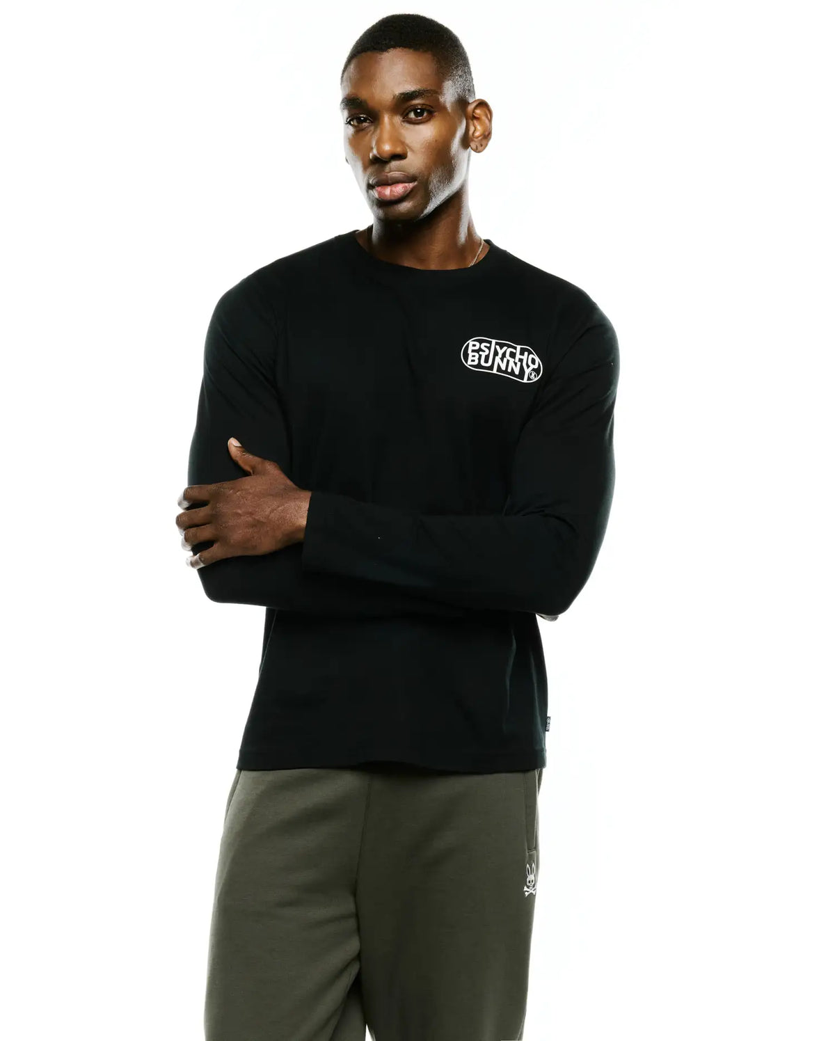 Premium MENS DARIEL LONG SLEEVE GRAPHIC TEE