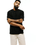 Premium MENS GARRY JACQUARD OVERSIZED-FIT TEE