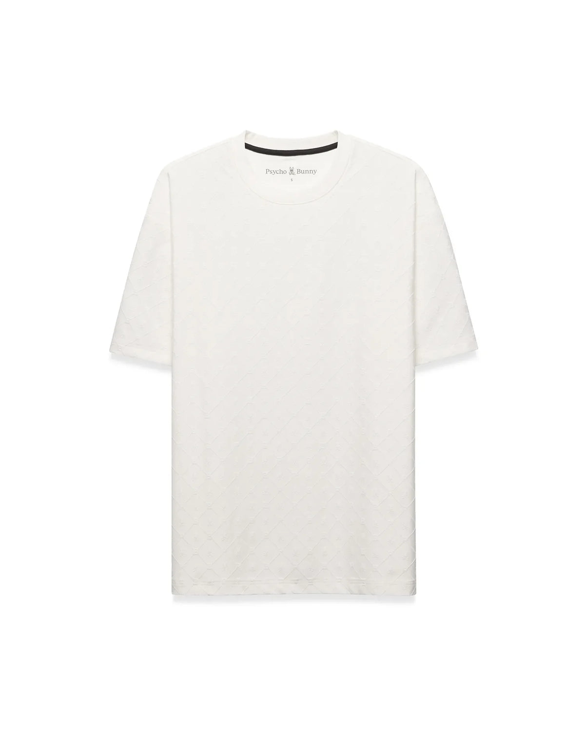 Premium MENS GARRY JACQUARD OVERSIZED-FIT TEE