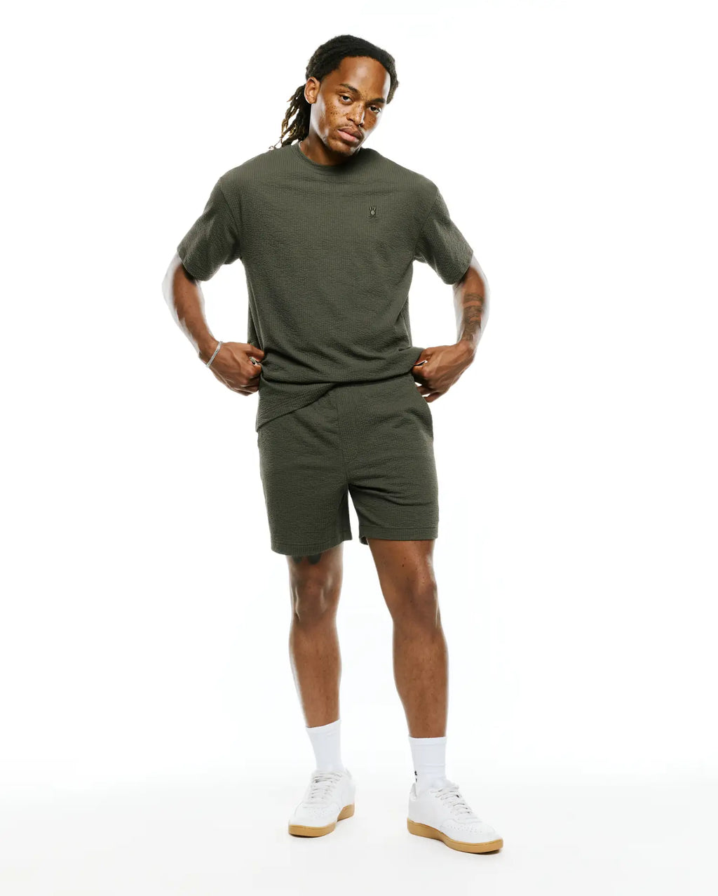 Premium MENS ARLEN OVERSIZED SEERSUCKER TEE