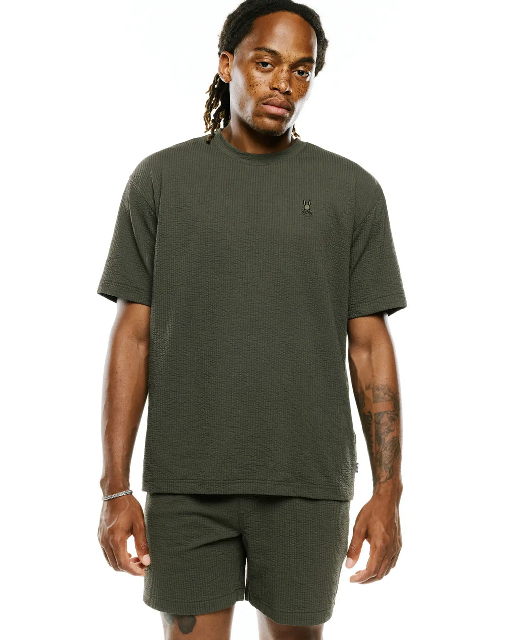 Premium MENS ARLEN OVERSIZED SEERSUCKER TEE