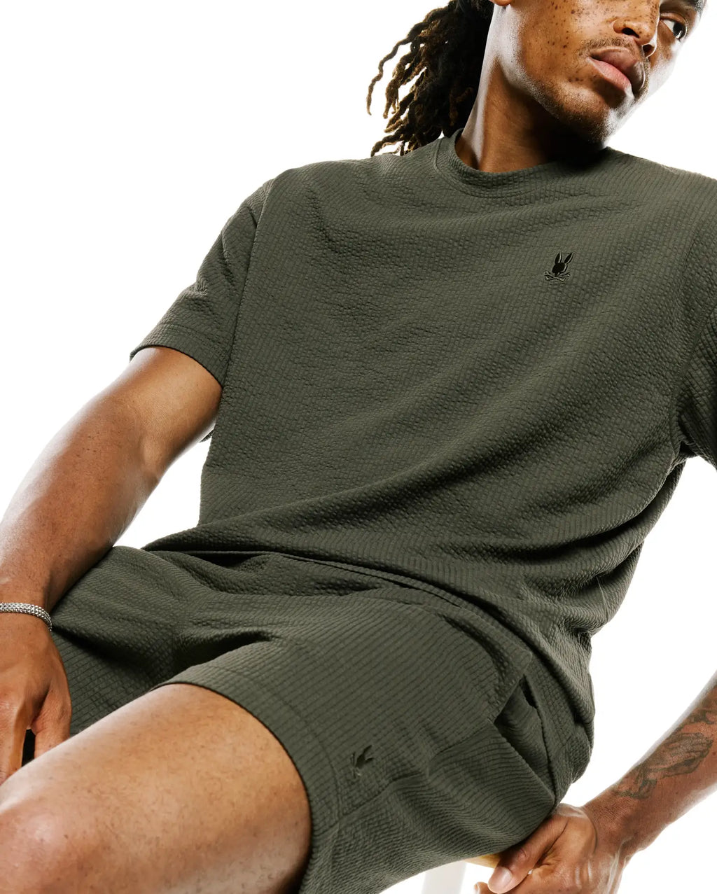 Premium MENS ARLEN OVERSIZED SEERSUCKER TEE