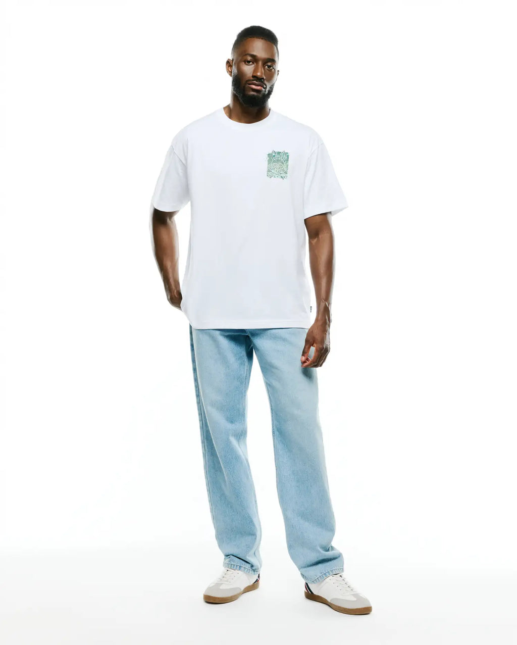 Premium MENS ISAAC SPLATTER GRAPHIC TEE