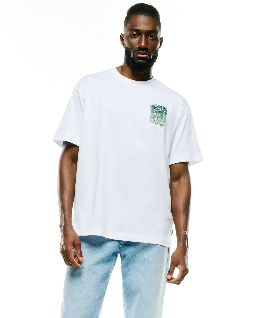 Premium MENS ISAAC SPLATTER GRAPHIC TEE