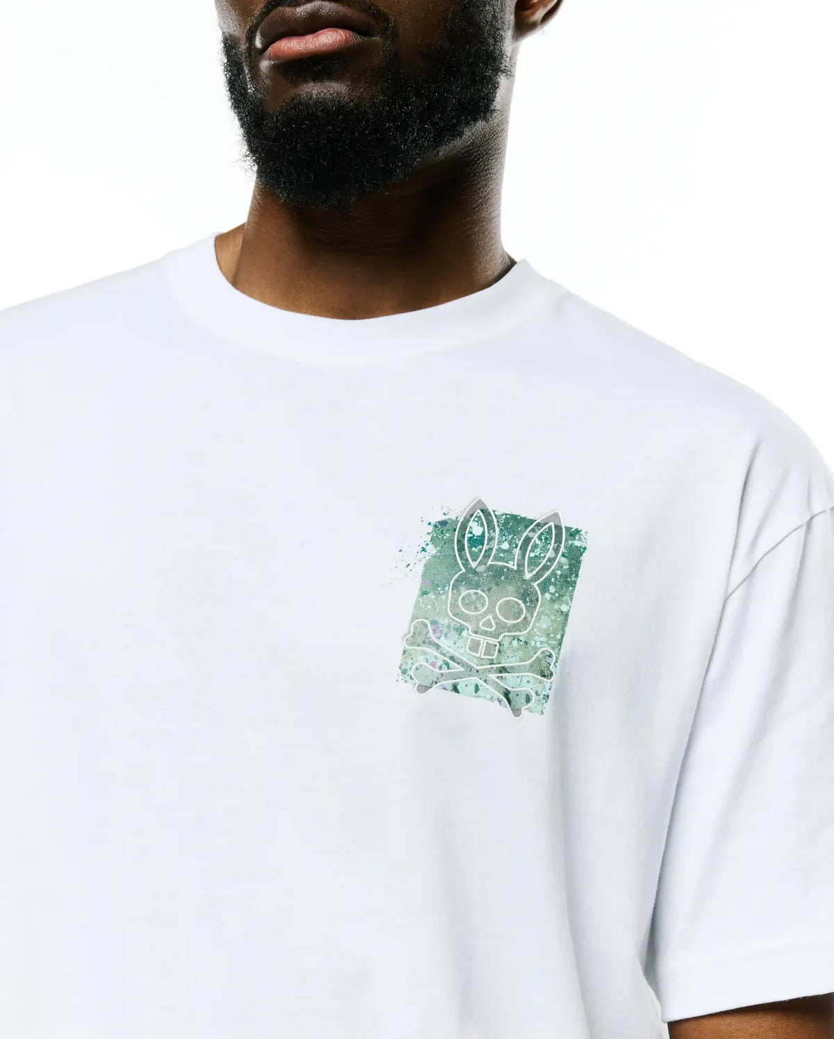 Premium MENS ISAAC SPLATTER GRAPHIC TEE