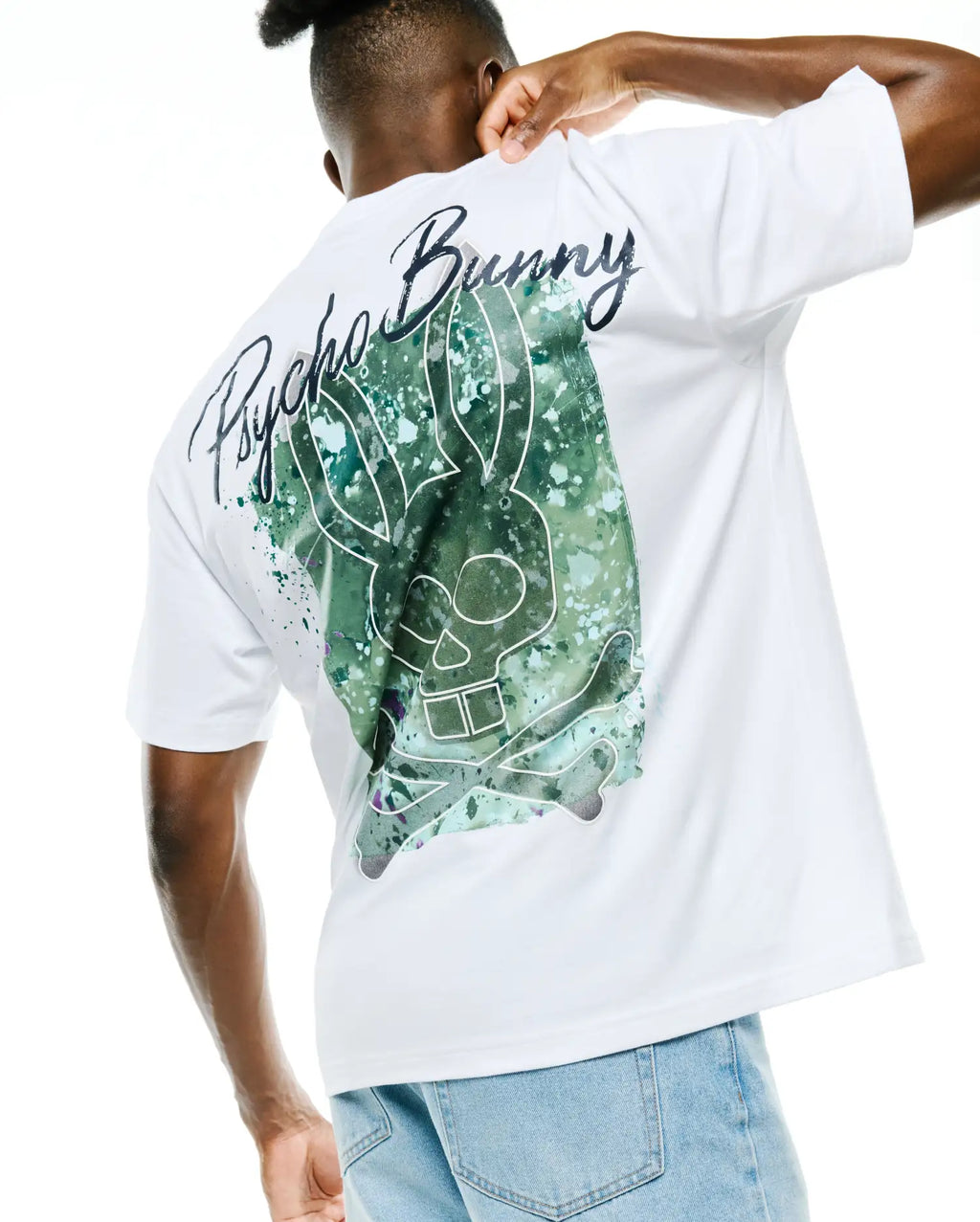 Premium MENS ISAAC SPLATTER GRAPHIC TEE