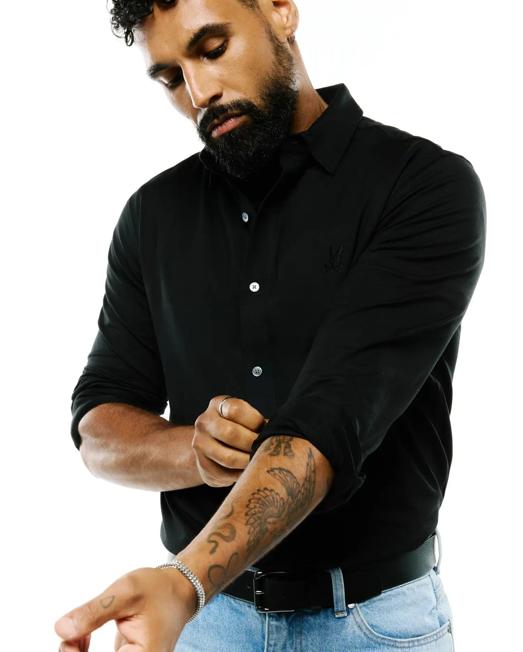 Premium MENS JIM JERSEY KNIT SHIRT