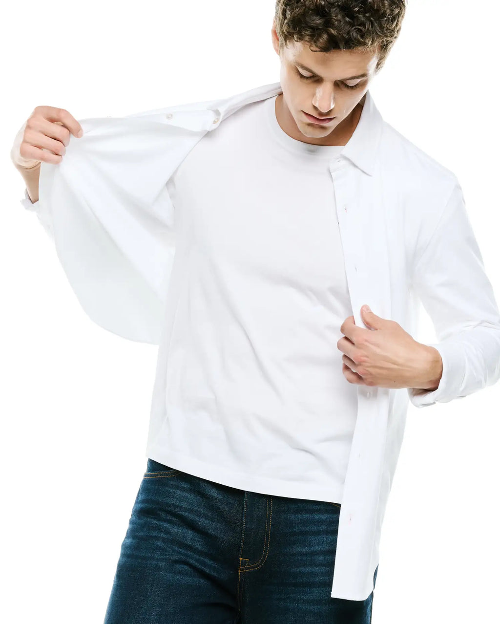 Premium MENS JIM JERSEY KNIT SHIRT