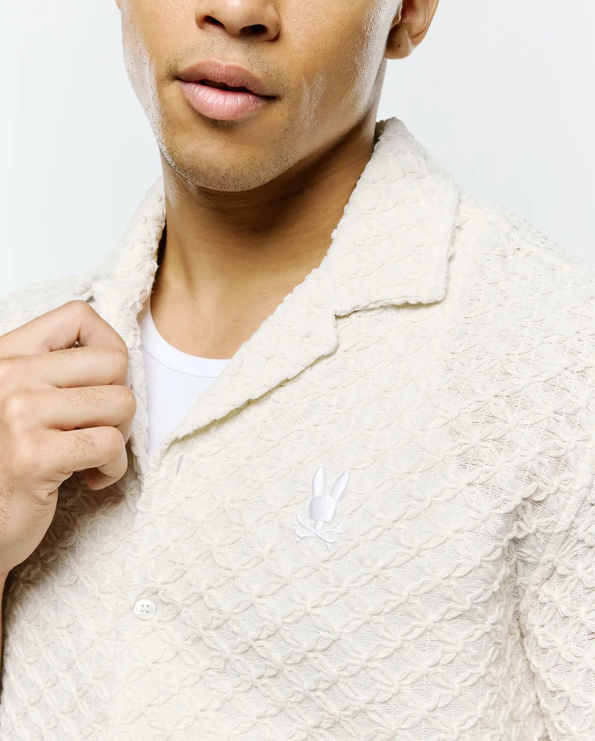 Premium MENS ELI CROCHET SHIRT