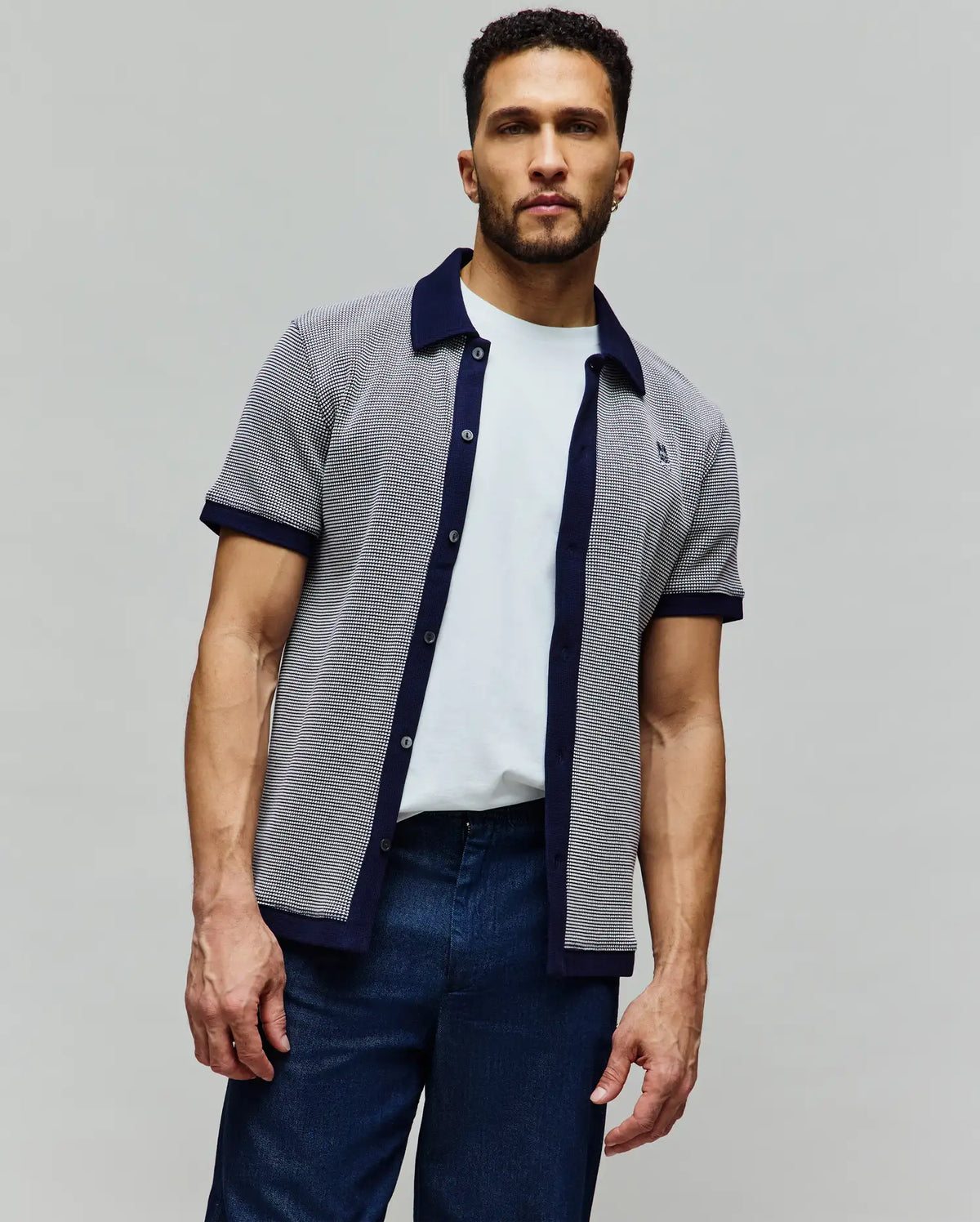 Premium MENS MAXTON WAFFLE SHIRT