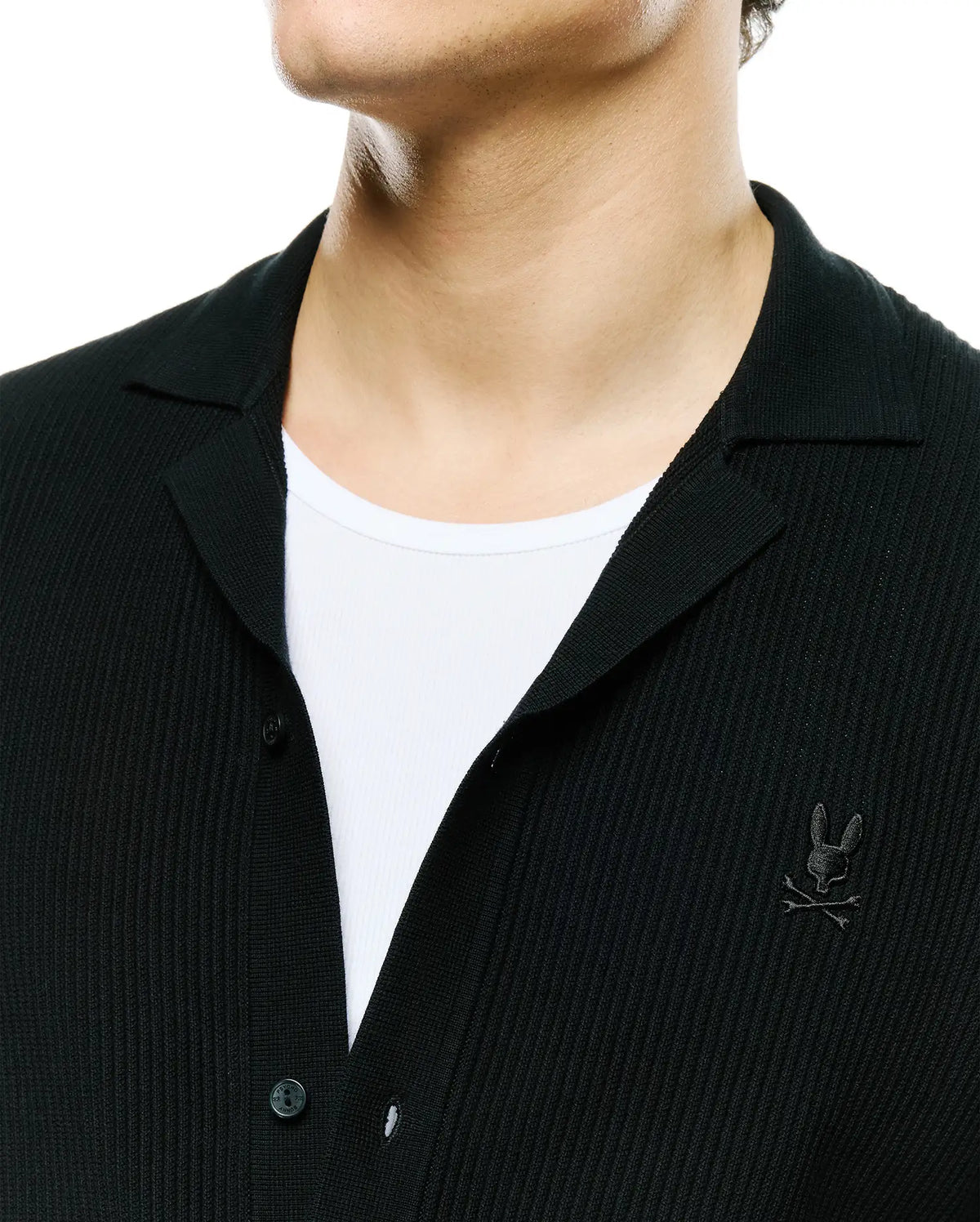 Premium MENS YANN KNIT CAMP SHIRT