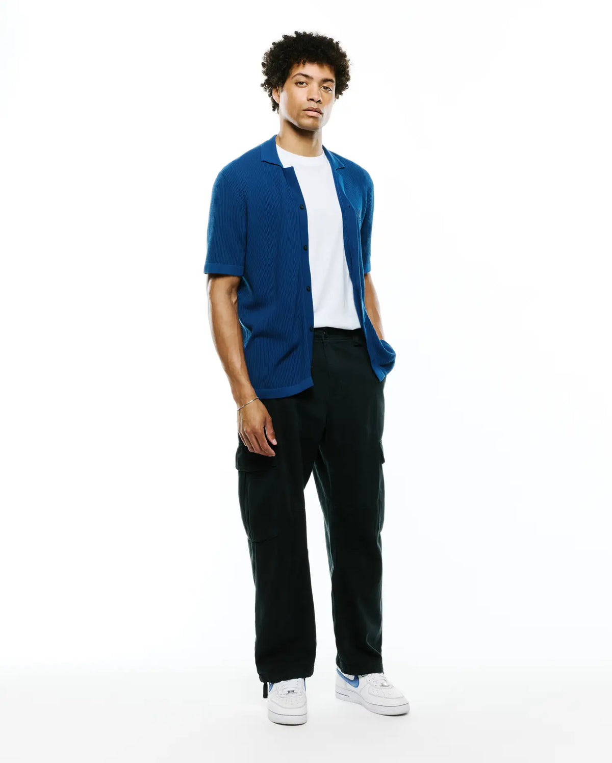 Premium MENS YANN KNIT CAMP SHIRT