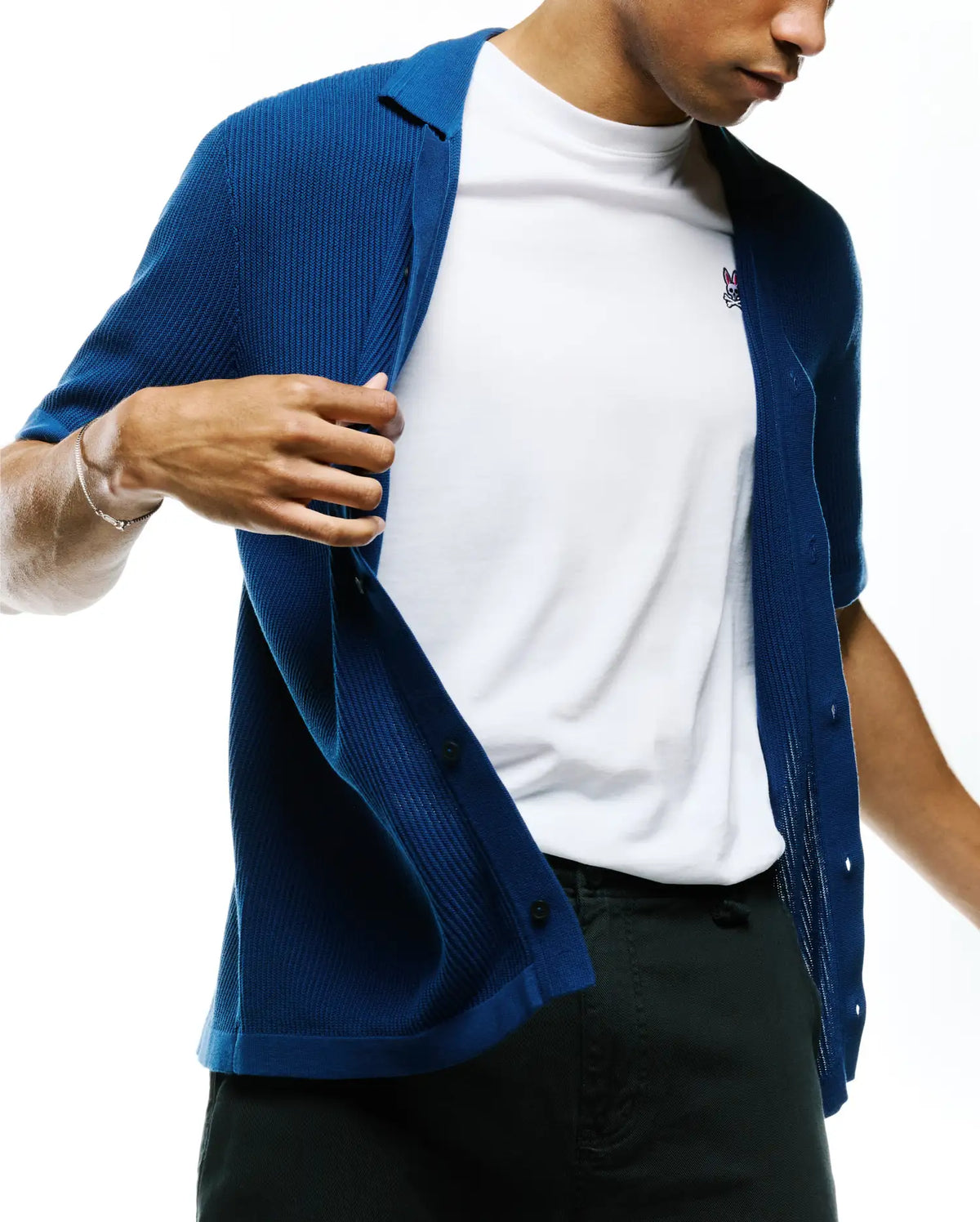 Premium MENS YANN KNIT CAMP SHIRT