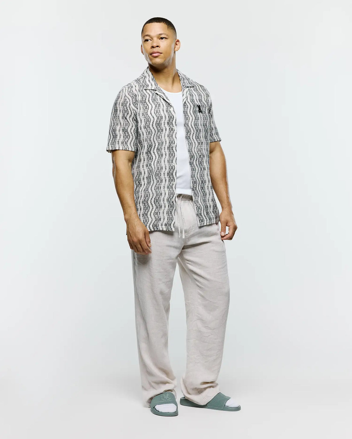 Premium MENS DAVE CROCHET SHIRT