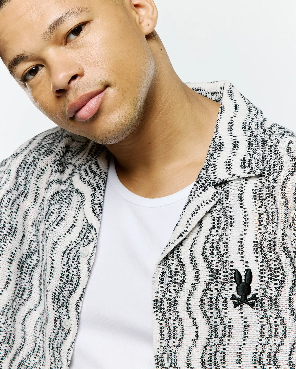 Premium MENS DAVE CROCHET SHIRT