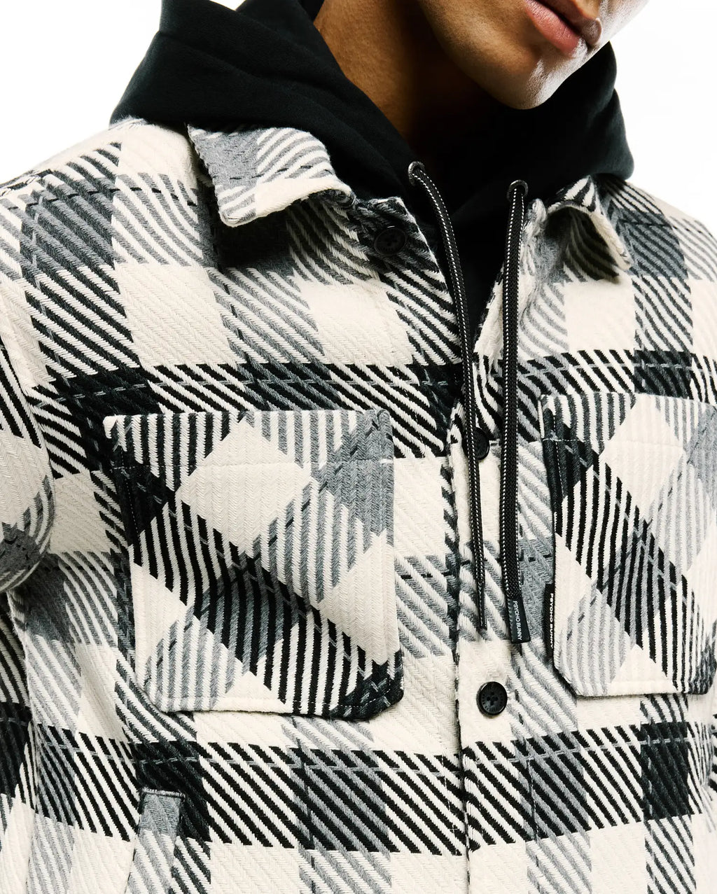 Premium KESSLER OVERSIZED PLAID OVERSHIRT