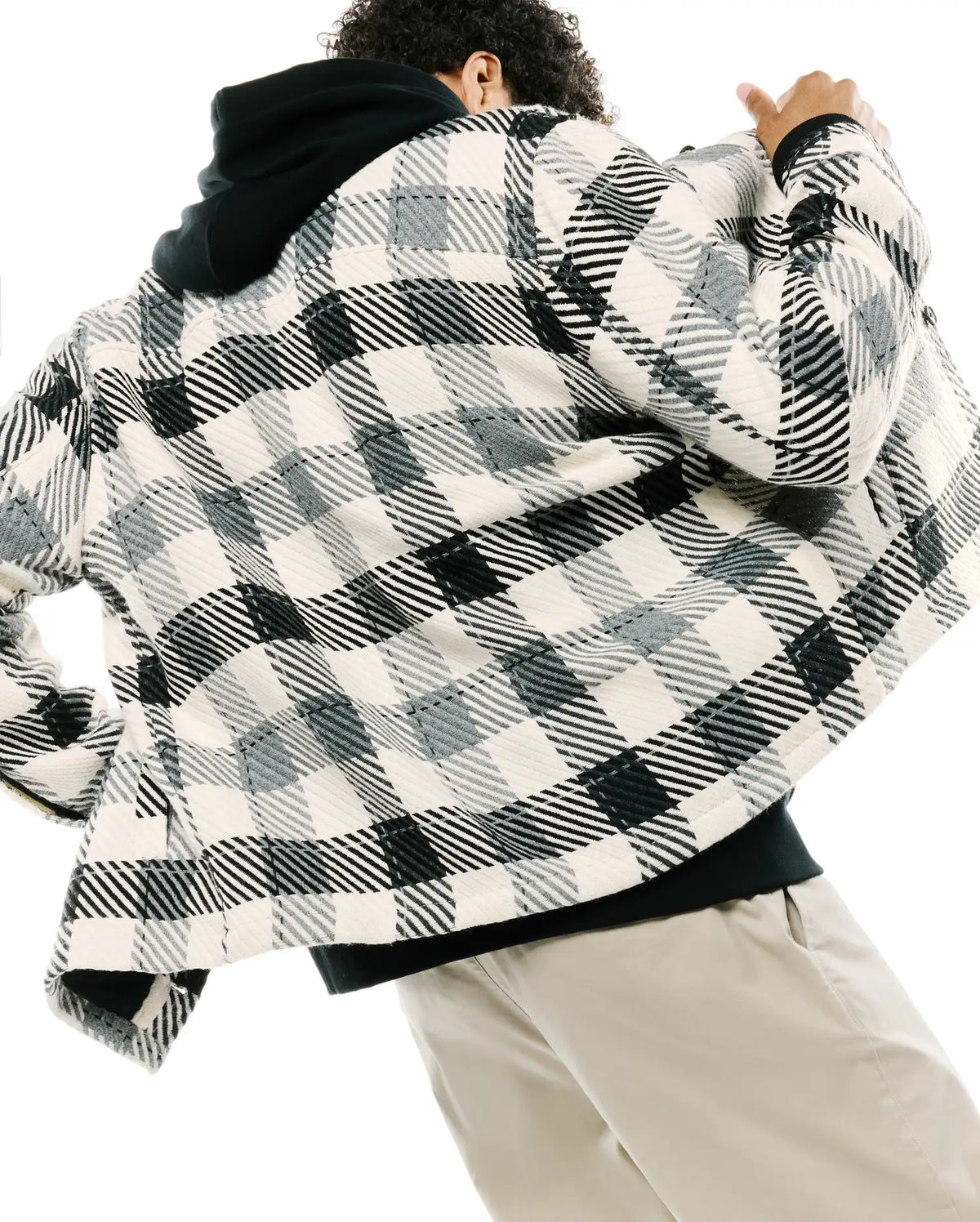 Premium KESSLER OVERSIZED PLAID OVERSHIRT