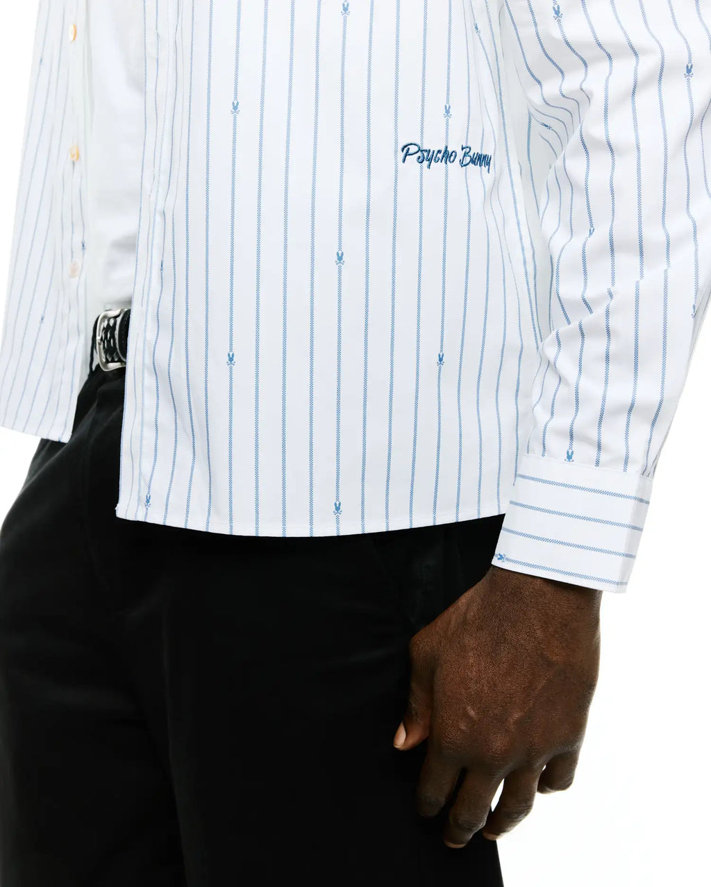 Premium MENS PEYTON OVERSIZED STRIPE SHIRT