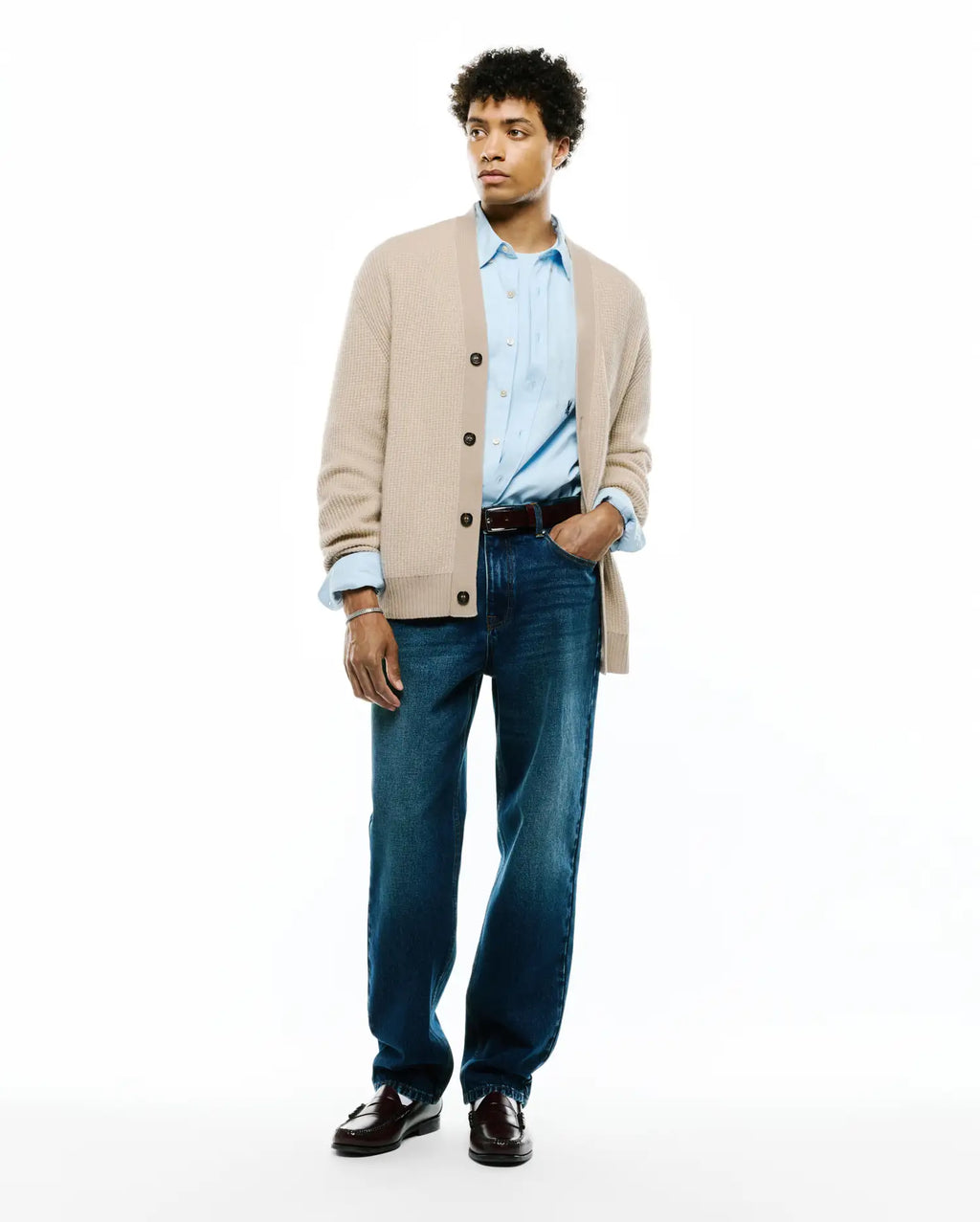 Premium MENS ATKINSON WOOL CARDIGAN