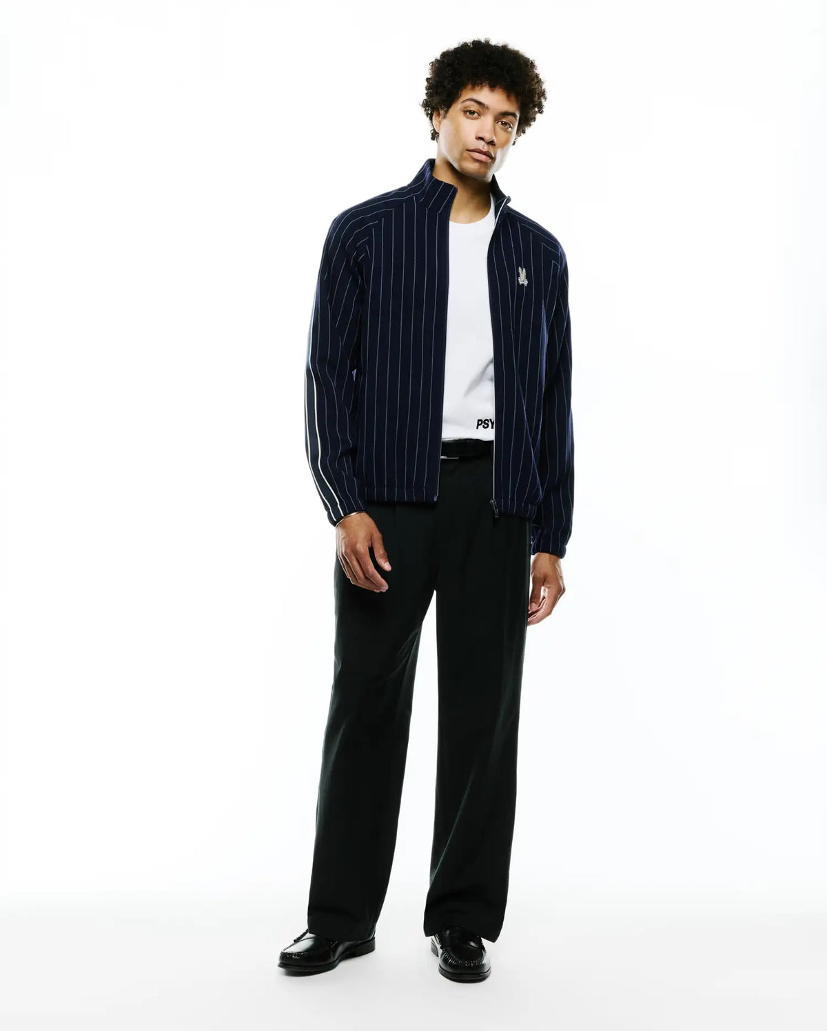Premium MENS HARLAND PINSTRIPE TRACK JACKET