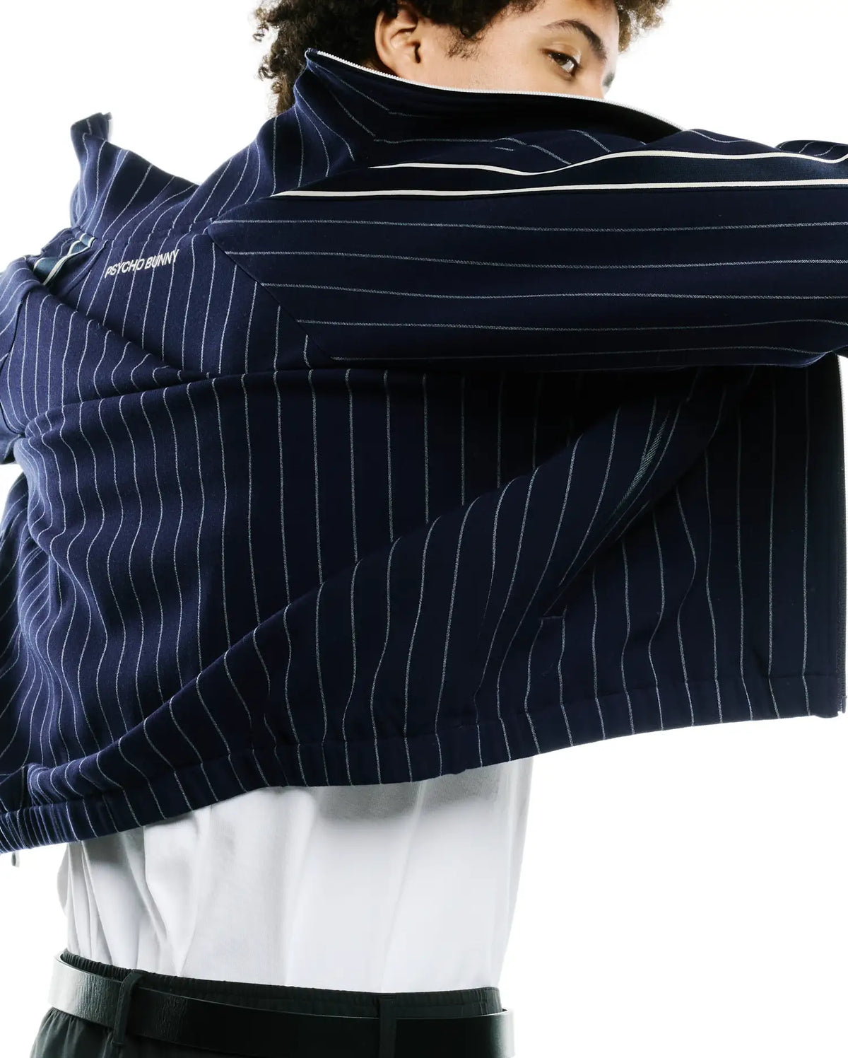 Premium MENS HARLAND PINSTRIPE TRACK JACKET