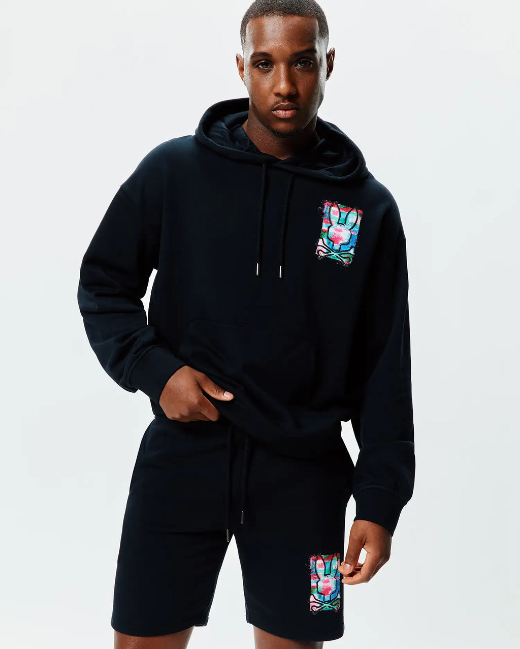 Premium MENS ISAAC PRINT HOODIE