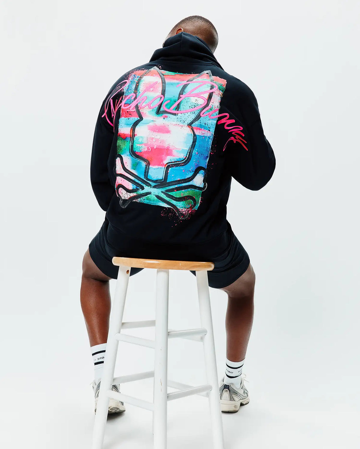 Premium MENS ISAAC PRINT HOODIE
