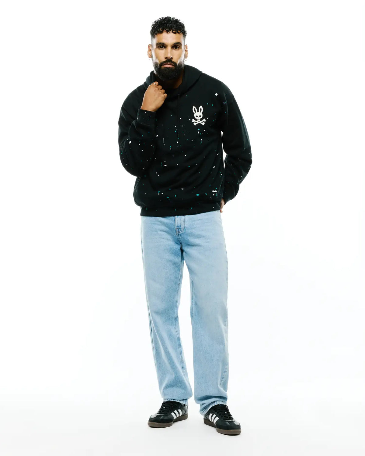 Premium MENS MALCOLM SPLATTER HOODIE