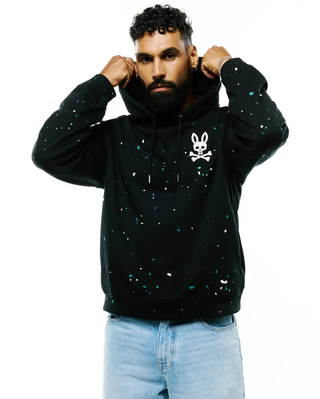 Premium MENS MALCOLM SPLATTER HOODIE