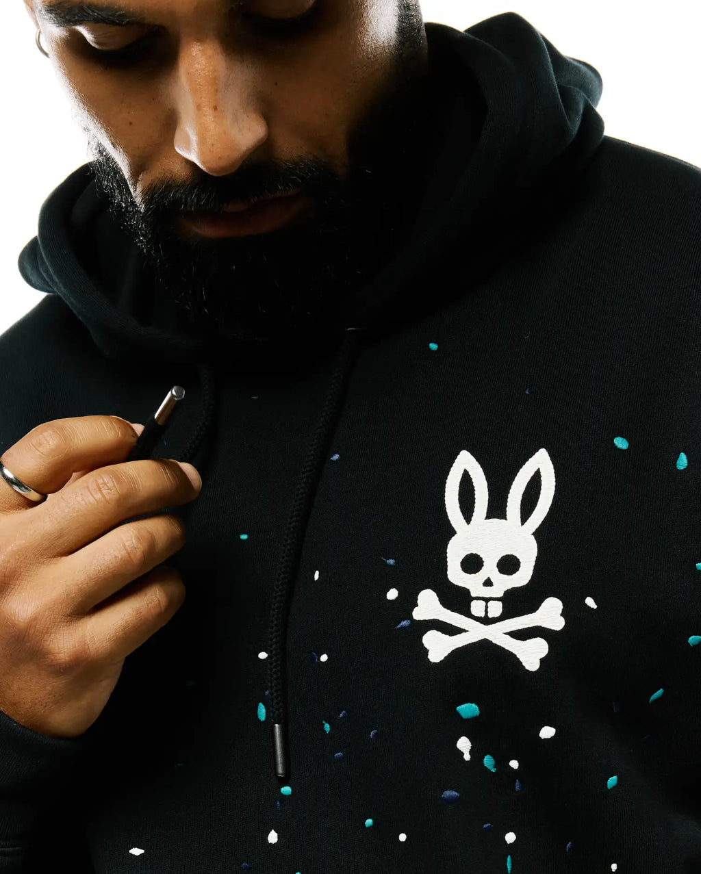 Premium MENS MALCOLM SPLATTER HOODIE