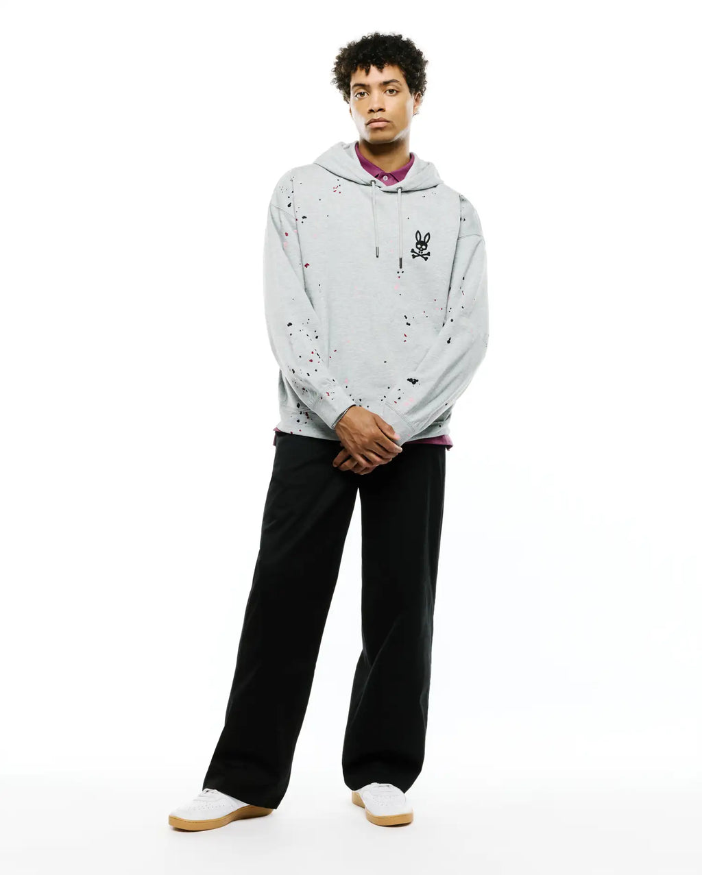Premium MENS MALCOLM SPLATTER HOODIE