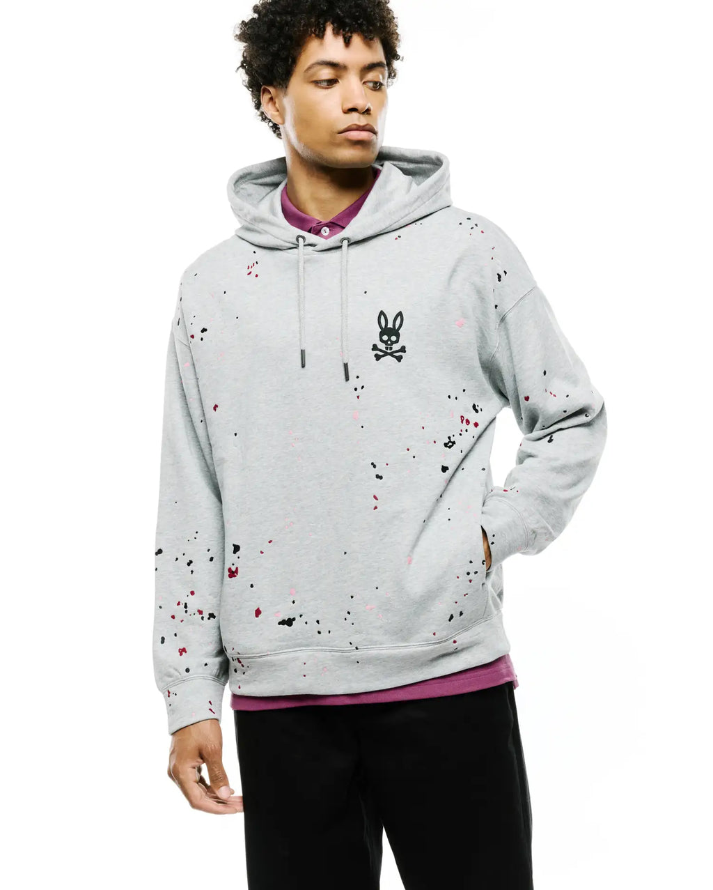 Premium MENS MALCOLM SPLATTER HOODIE
