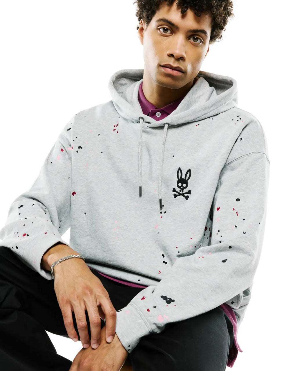Premium MENS MALCOLM SPLATTER HOODIE