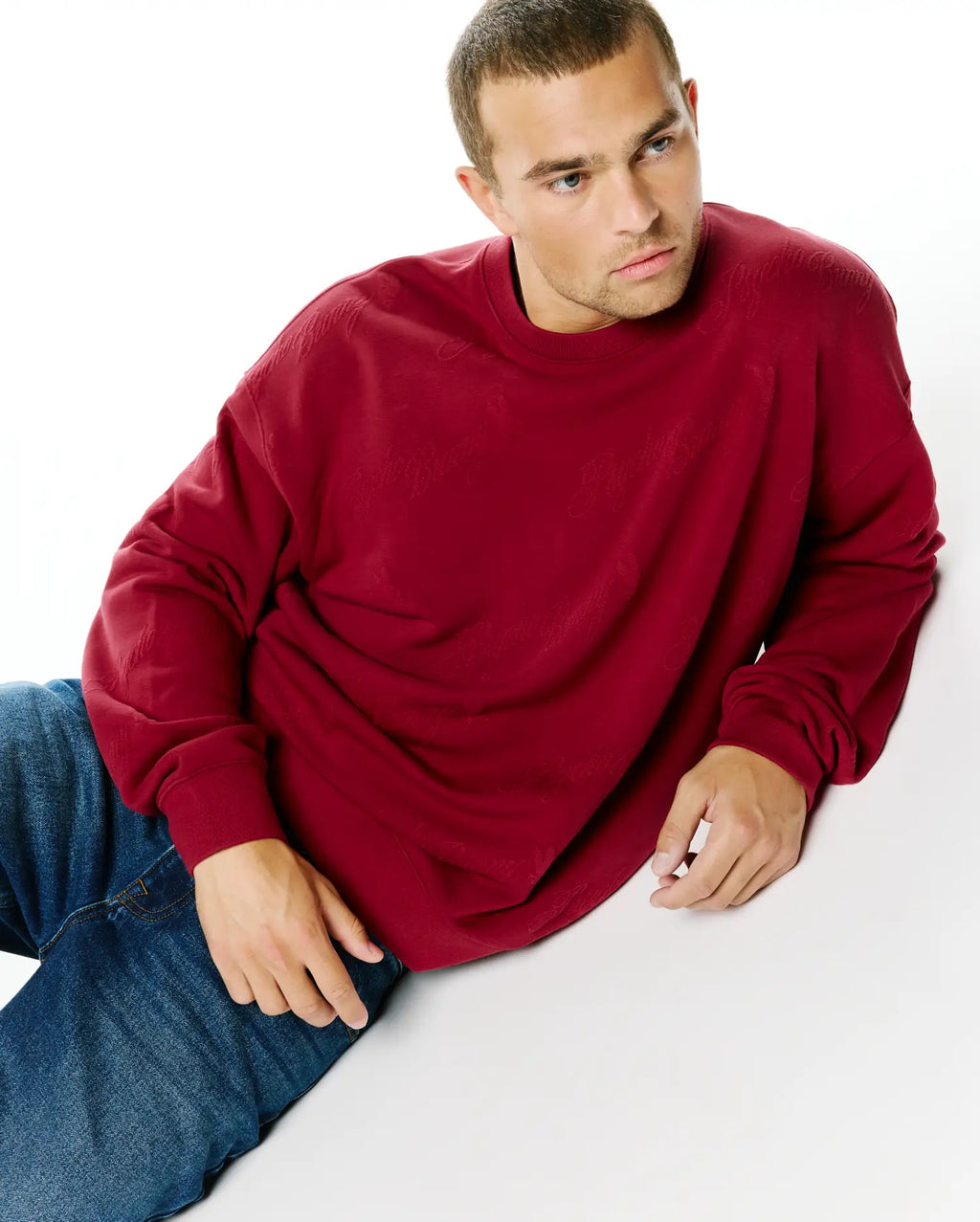 Premium MENS CEDRICK JACQUARD SWEATSHIRT