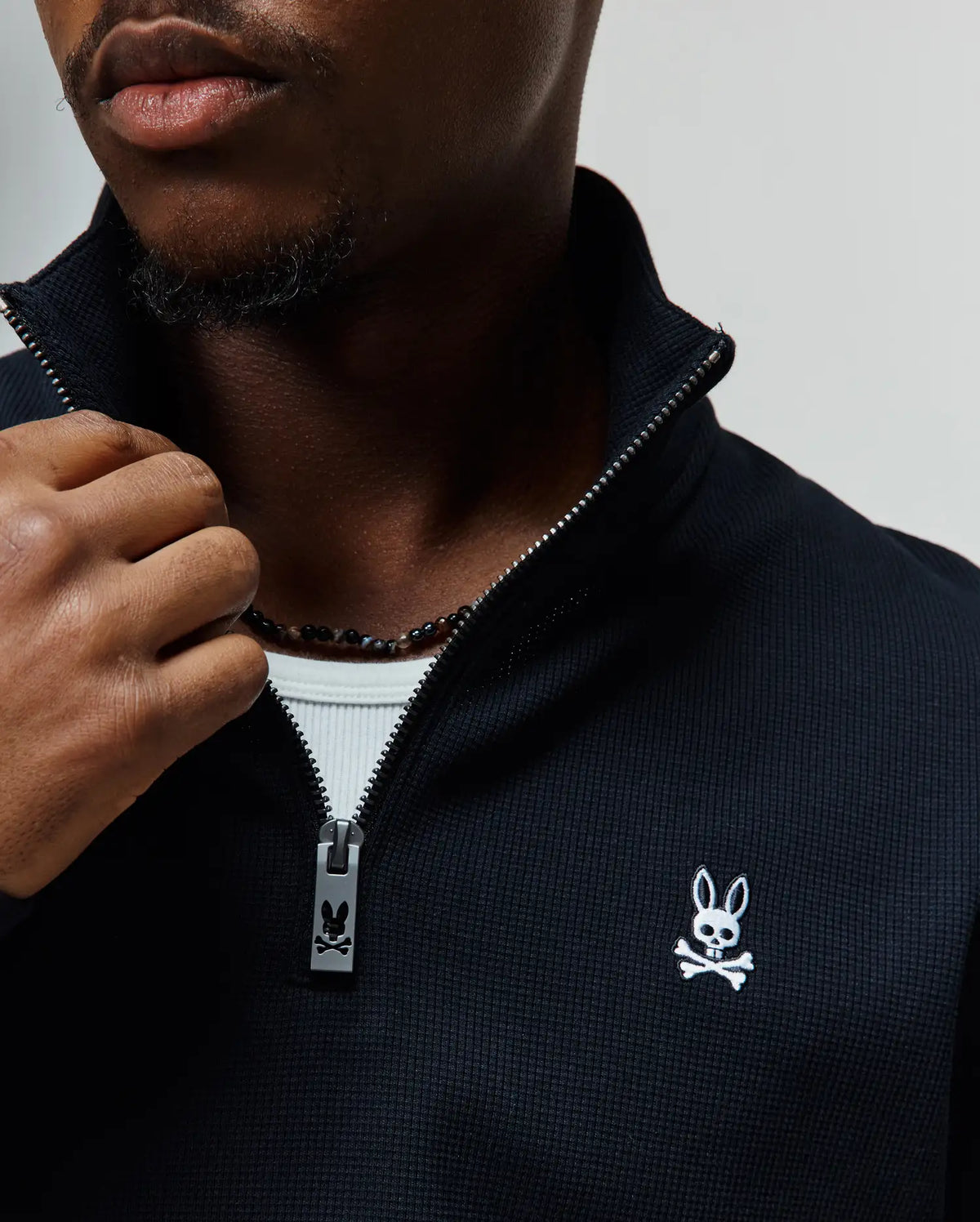 Premium MENS MAXTON WAFFLE 14 ZIP